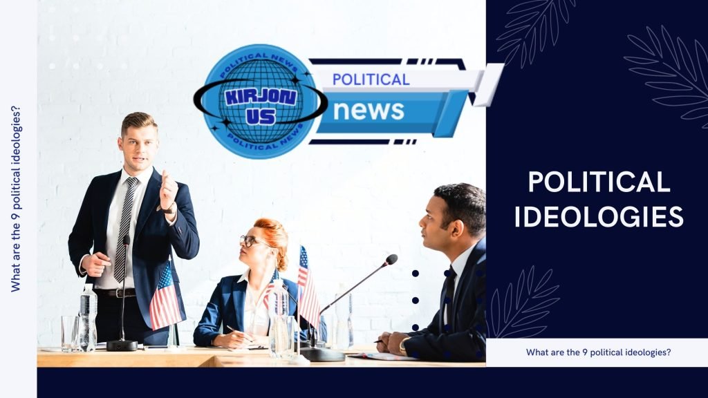 What are the 9 political ideologies