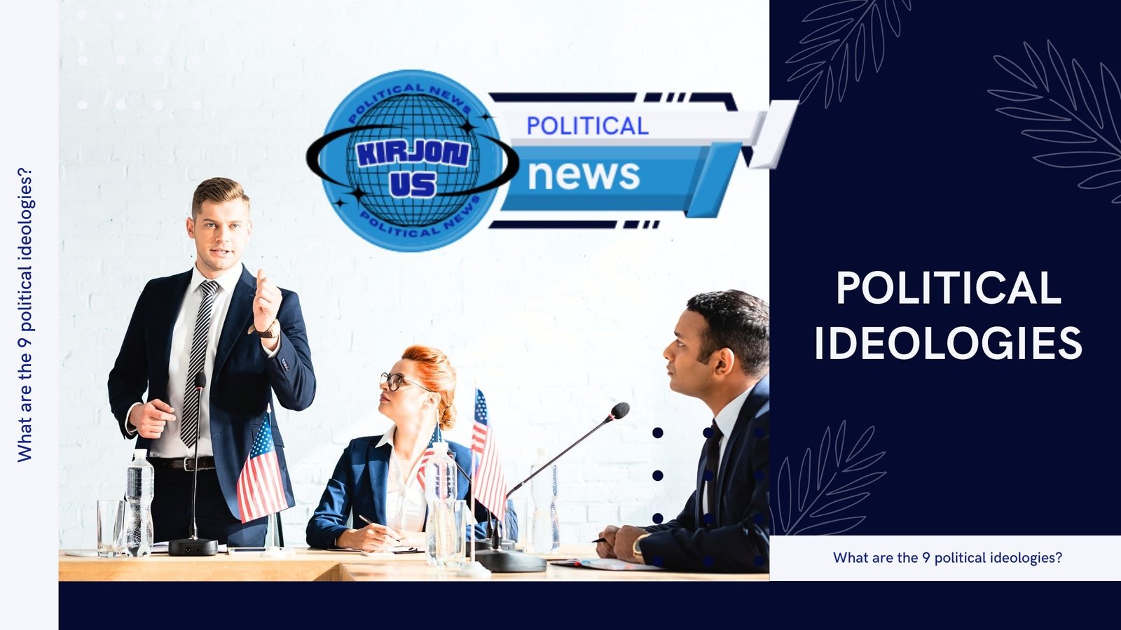 What are the 9 political ideologies